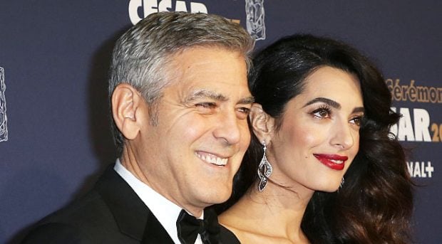 Amal y George Clooney