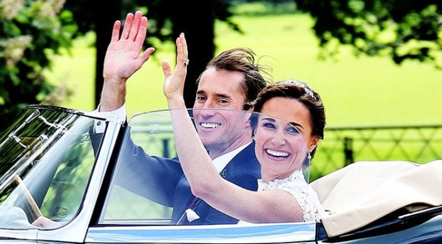 Pippa y James Matthews