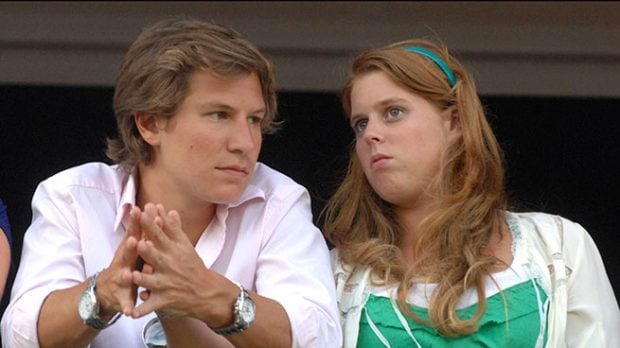 Princesa Beatrice y Dave Clark