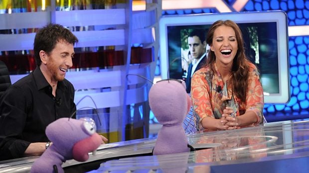 Paula Echevarr&iacute;a durante una entrevista con Pablo Motos /Gtres