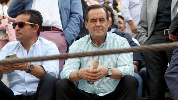 José Bono durante la despedida de Francisco Rivera en Las Ventas /Gtres