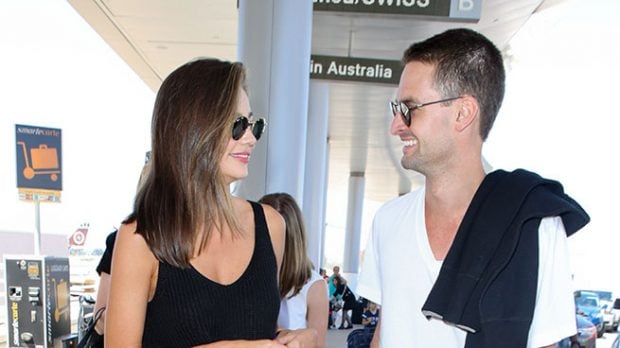 Miranda Kerr y Evan Spiegel