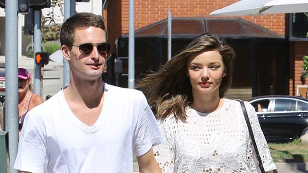 Miranda Kerr y Evan Spiegel
