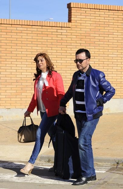 José Ortega Cano y Ana María Aldón abandona la prisión de Zuera /Gtres