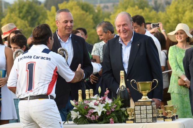 El Rey Juan Carlos, en Sotogrande. / GTRES