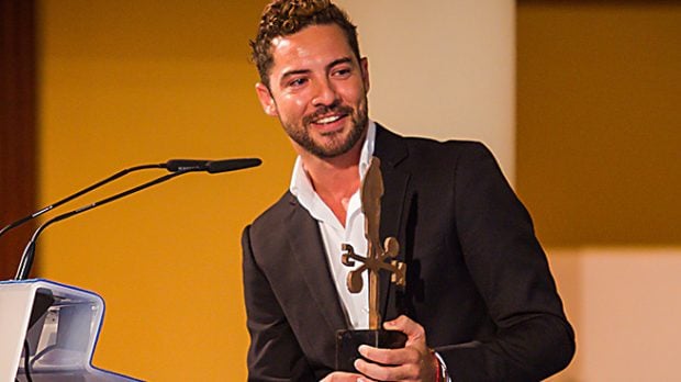 David Bisbal durante los premios "El Caminante" /Gtres