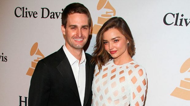 Miranda Kerr y Evan Spiegel