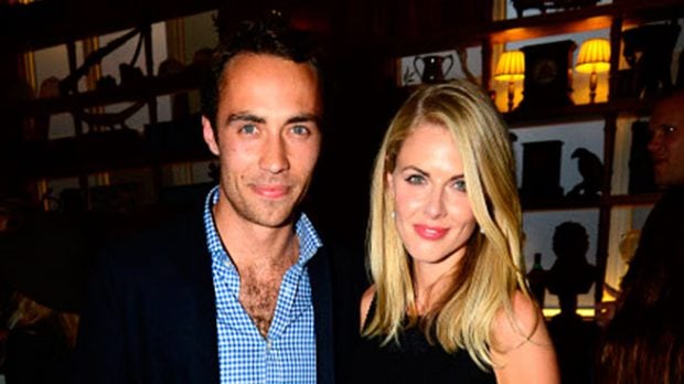 Donna Air y James Middleton