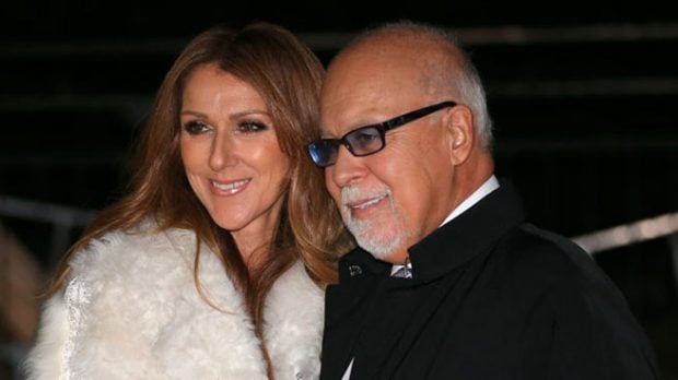 Céline Dion y René Algelil
