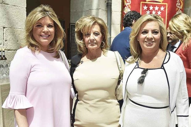 María Teresa Campos, Terelu Campos y Carmen Borrego