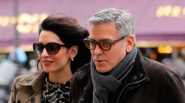 George y Amal Clooney 