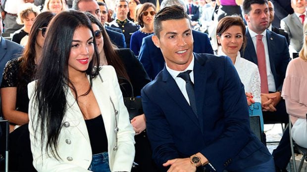 Cristiano Ronaldo y Georgina Rodr&iacute;guez