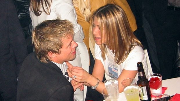 Brad Pitt y Jennifer Aniston 