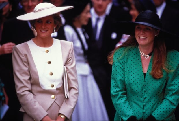 Diana de Gales y Sarah Ferguson