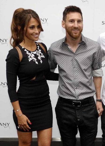 Leo Messi y Antonella Roccuzzo
