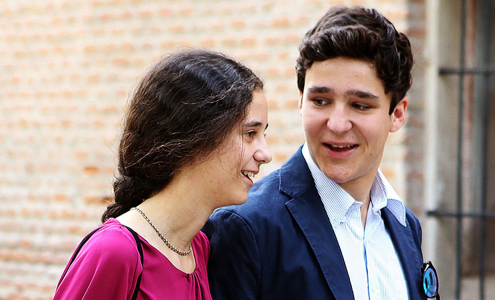 Froil&aacute;n y Victoria Federica
