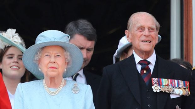 Felipe de Edimburgo y la Reina 