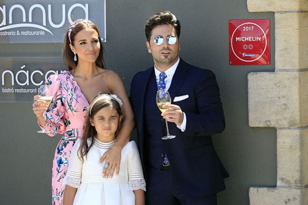 David Bustamante, Paula Echevarría, Daniella Bustamante