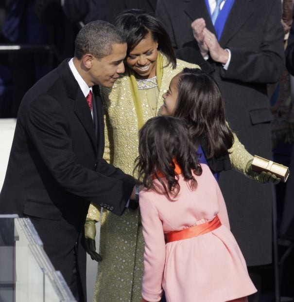 La familia Obama
