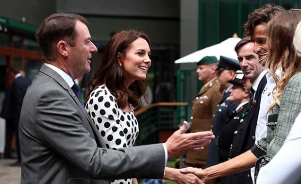 Kate Middleton y Feliciano López