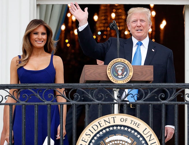 melania trump 4 julio
