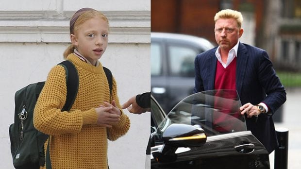 Boris Becker y su hija Anna