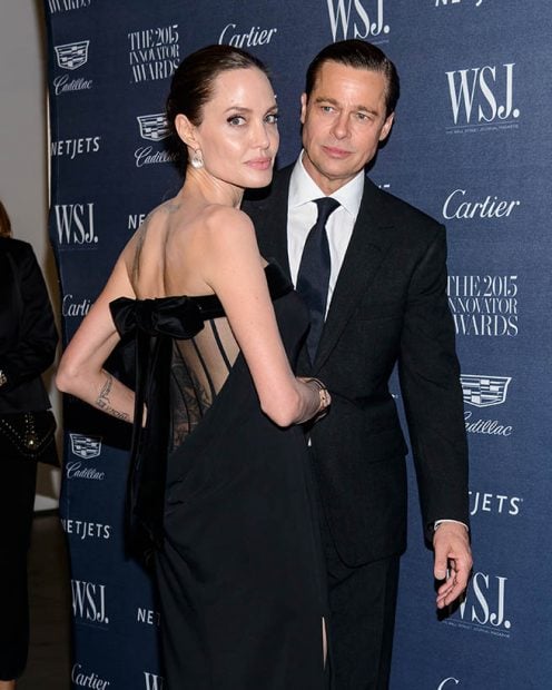 Angelina Jolie y Brad Pitt