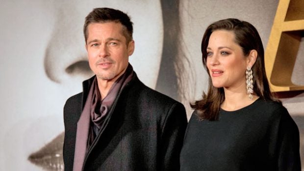 Brad Pitt y Marion Cotillard