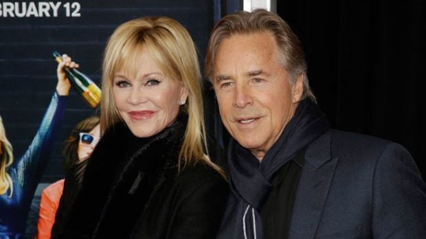 Melanie Griffith y Don Johnson