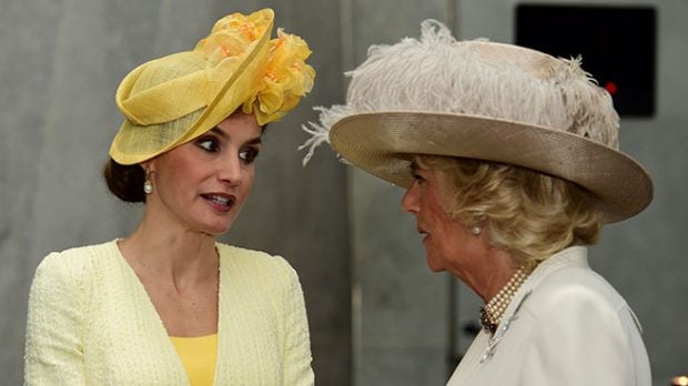 Doña Letizia y Camilla Parker