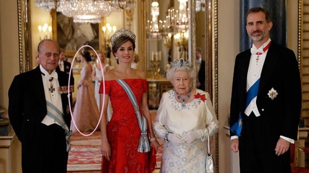 Doña Letizia y la reina Isabel