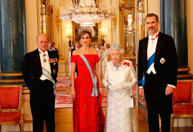 Cena de gala en Buckingham