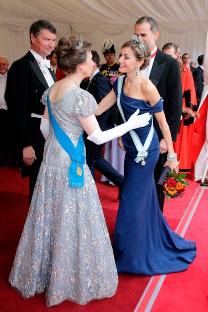 La reina Letizia y la princesa Anna