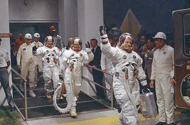 Los miembros del Apollo 11 / Gtres