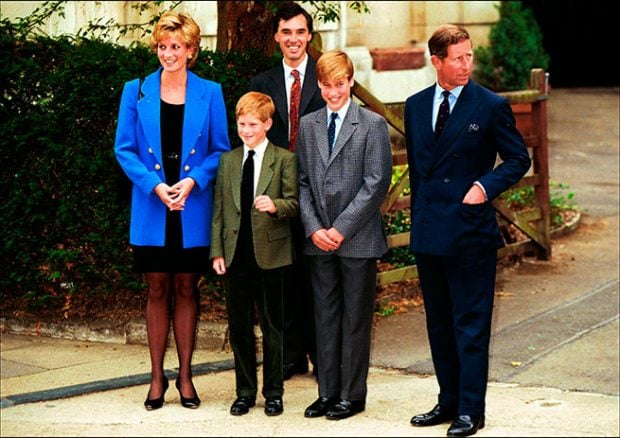 Diana de Gales y Carlos de Inglaterra