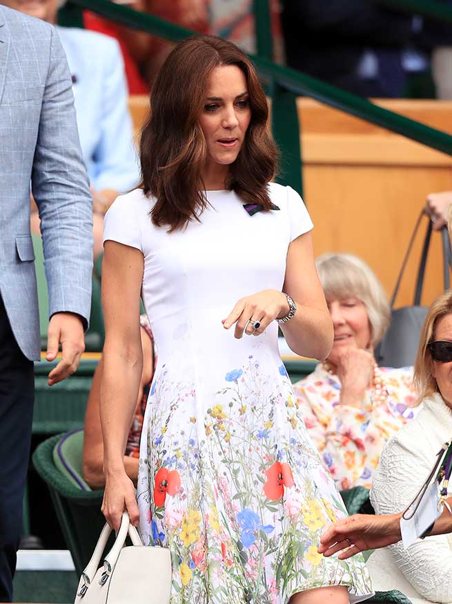 kate middleton wimbledon 2017