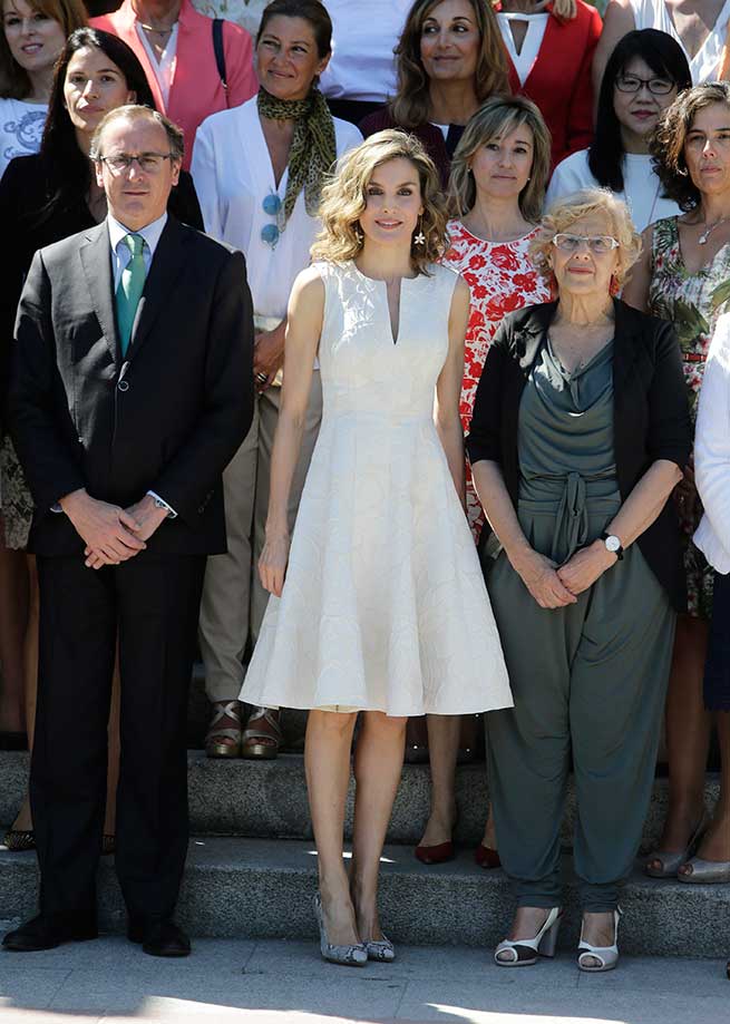 Letizia, durante los premios Fedepe 2016 / Gtres