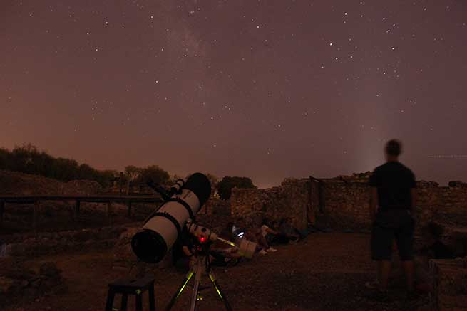 Noche de estrellas Troia