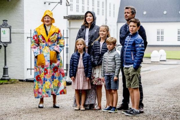 Posado familiar de la Familia Real Danesa