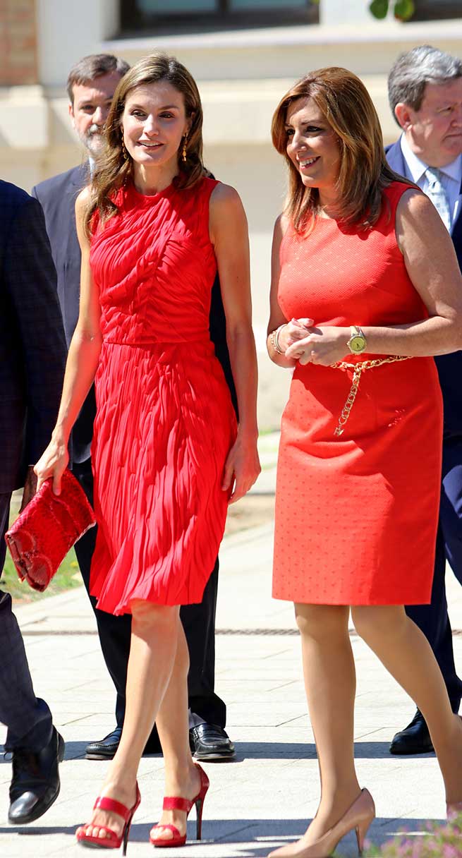 La Reina y Susana en M&aacute;laga / Gtres