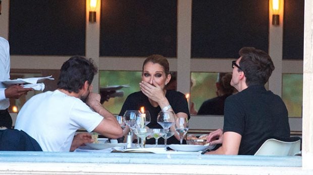 C&eacute;line Dion y Pepe Mu&ntilde;oz 