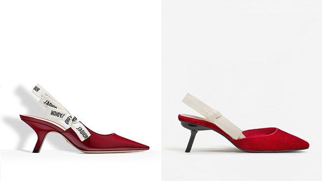 dior clon mango slingback