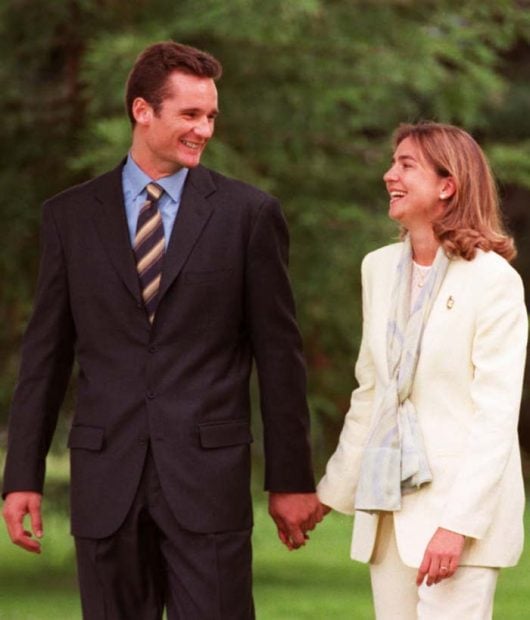 Iñaki Urdangarín y la infanta Cristina