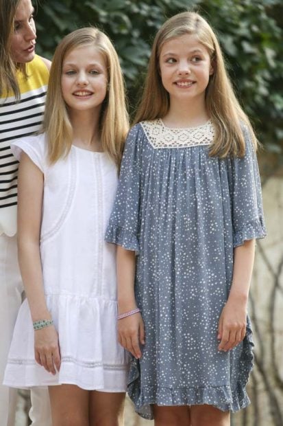 Rey Felipe, Reina Letizia, princesa Leonor, infanta Sofía