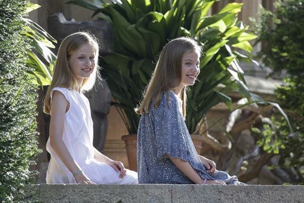 infanta Leonor, princesa Sof&iacute;a