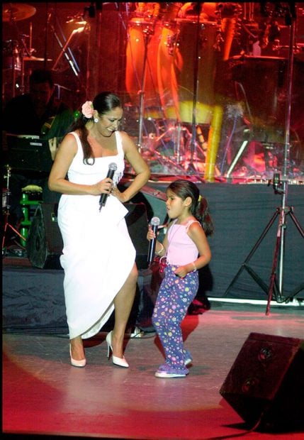 Isabel Pantoja y su hija 
