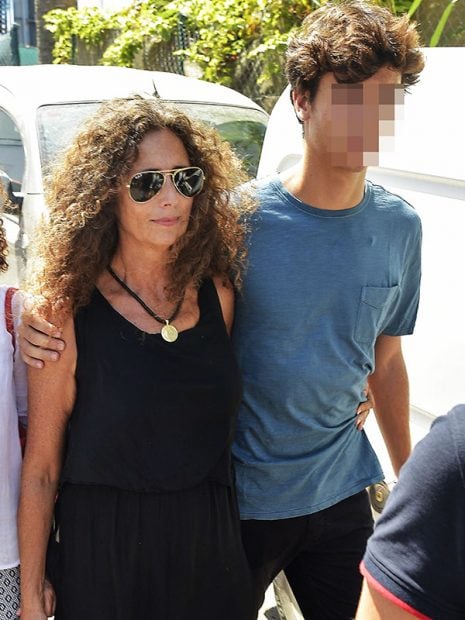 Belinda Alonso con su hijo Hugo Nieto