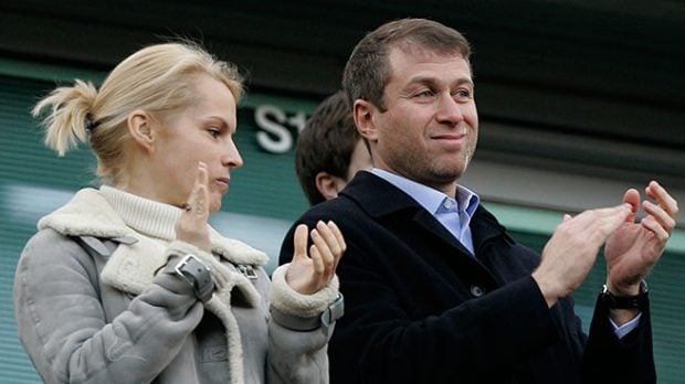 Roman Abramovich con Irina 