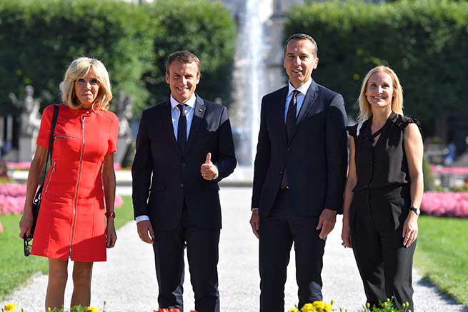 Visita oficial de los Macron a Salzsburgo / Gtres