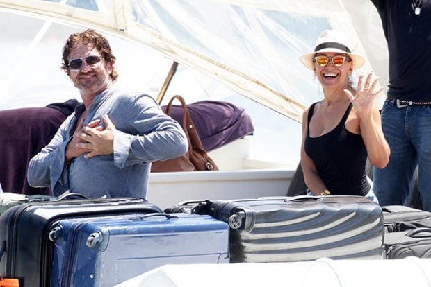 Gerard Butler, barbara D'Urso